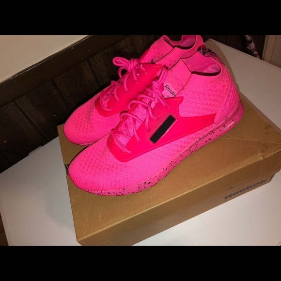 hot pink trainers